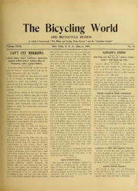 The Bicycling World, Vol 43, No 10 cover