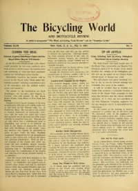 The Bicycling World, Vol 43, No 6 cover