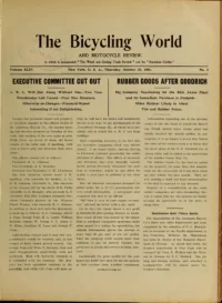The Bicycling World, Vol 44, No 2 cover