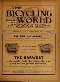 The Bicycling World, Vol 44, No 23 cover