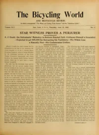 The Bicycling World, Vol 45, No 11 cover