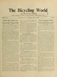 The Bicycling World, Vol 45, No 13 cover