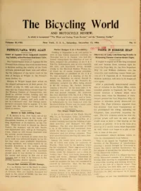 The Bicycling World, Vol 48, No 11 cover