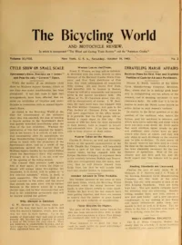 The Bicycling World, Vol 48, No 2 cover
