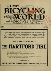 The Bicycling World, Vol 49, No 10 cover