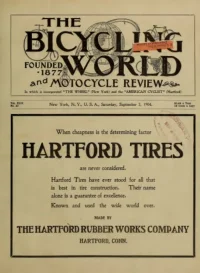 The Bicycling World, Vol 49, No 23 cover