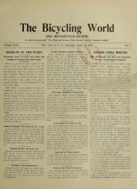 The Bicycling World, Vol 49, No 3 cover