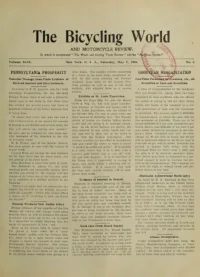 The Bicycling World, Vol 49, No 6 cover