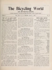 The Bicycling World, Vol 50, No 15 cover