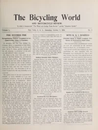 The Bicycling World, Vol 50, No 2 cover