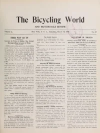 The Bicycling World, Vol 50, No 25 cover