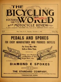 The Bicycling World, Vol 52, No 10 cover