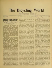 The Bicycling World, Vol 53, No 2 cover