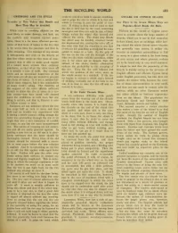 The Bicycling World, Vol 53, No 22 cover