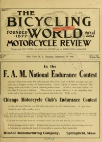 The Bicycling World, Vol 54, No 1 cover