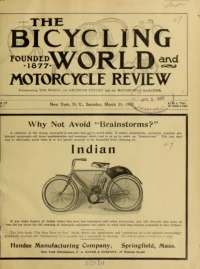 The Bicycling World, Vol 55, No 1 cover