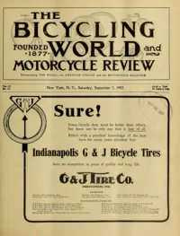 The Bicycling World, Vol 55, No 24 cover