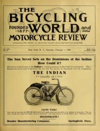The Bicycling World, Vol 56, No 19 cover