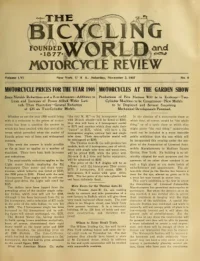 The Bicycling World, Vol 56, No 6 cover