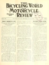 The Bicycling World, Vol 59, No 12 cover