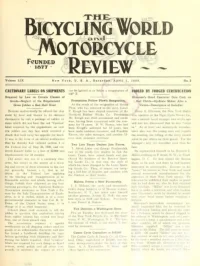 The Bicycling World, Vol 59, No 2 cover
