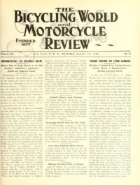 The Bicycling World, Vol 59, No 23 cover