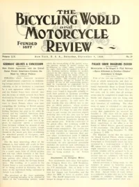 The Bicycling World, Vol 59, No 24 cover