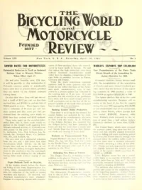 The Bicycling World, Vol 59, No 3 cover