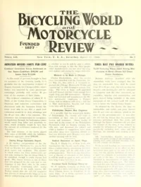 The Bicycling World, Vol 59, No 4 cover