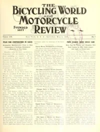 The Bicycling World, Vol 59, No 7 cover