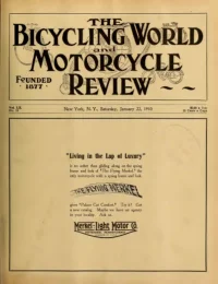 The Bicycling World, Vol 60, No 18 cover