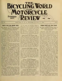 The Bicycling World, Vol 60, No 2 cover