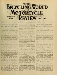 The Bicycling World, Vol 60, No 3 cover