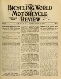 The Bicycling World, Vol 60, No 6 cover