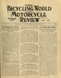 The Bicycling World, Vol 60, No 7 cover