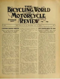The Bicycling World, Vol 61, No 17 cover