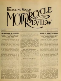 The Bicycling World, Vol 62, No 11 cover