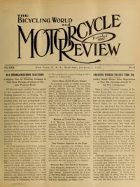 The Bicycling World, Vol 62, No 16 cover