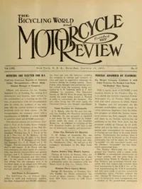 The Bicycling World, Vol 62, No 17 cover