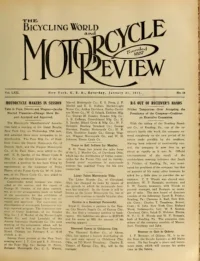 The Bicycling World, Vol 62, No 18 cover