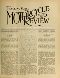 The Bicycling World, Vol 62, No 23 cover