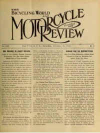 The Bicycling World, Vol 62, No 6 cover