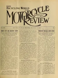 The Bicycling World, Vol 62, No 7 cover
