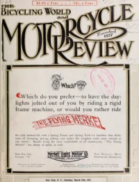 The Bicycling World, Vol 63, No 1 cover