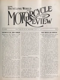 The Bicycling World, Vol 63, No 14 cover