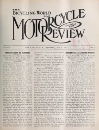 The Bicycling World, Vol 63, No 15 cover
