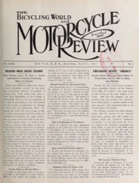 The Bicycling World, Vol 63, No 2 cover