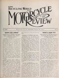 The Bicycling World, Vol 63, No 23 cover