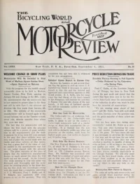 The Bicycling World, Vol 63, No 25 cover