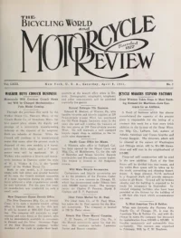 The Bicycling World, Vol 63, No 3 cover